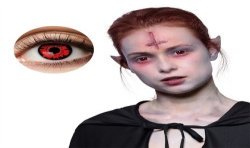 LENTILLES CLOWN BLOODSUCKER ROUGE 1 SEMAINE