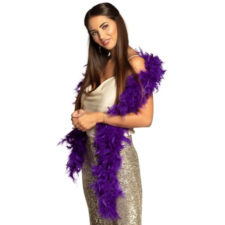 BOA PLUMES VIOLET 80 CM 50 G