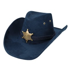 CHAPEAU COW BOY TENNESSE ( FAUX SUEDE)