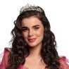 DIADEME TIARE PRINCESSE ARGENT PIERRES BRILLANTES ROYAL MARY