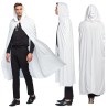 DEGUISEMENT CAPE A CAPUCHE DUSK BLANCHE 180 CM DEGUISEMENT CAPE A CAPUCHE DUSK BLANCHE 180 CM