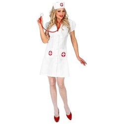 DEGUISEMENT INFIRMIERE TAILLE M ROBE + COIFFE