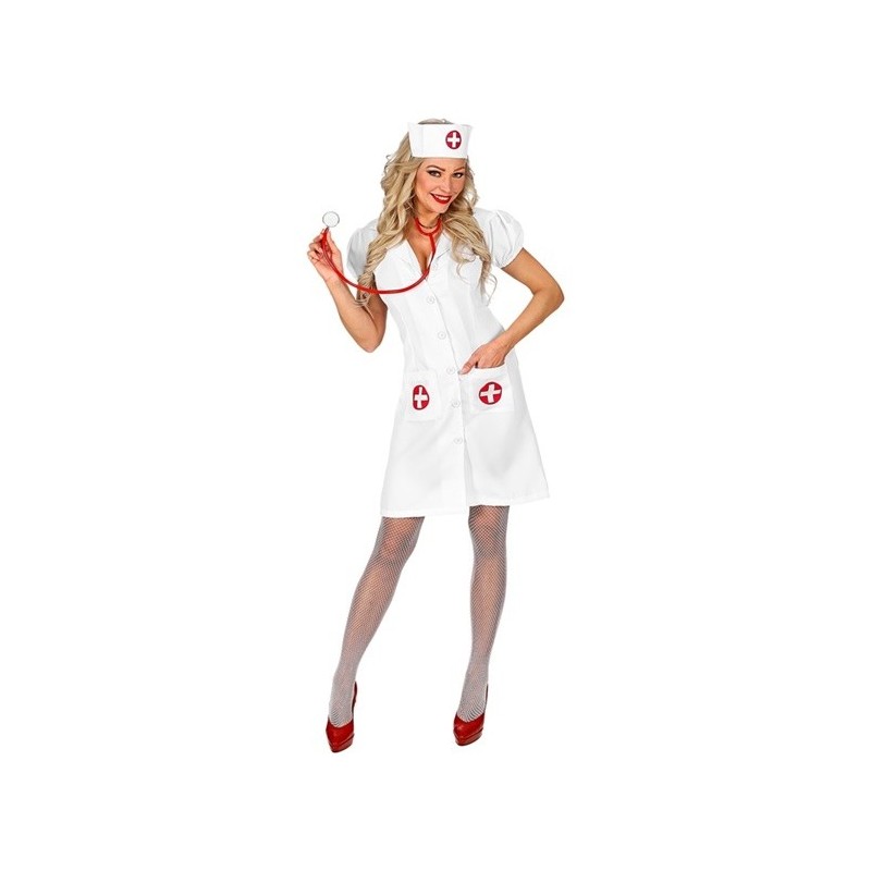 DEGUISEMENT INFIRMIERE TAILLE L ROBE + COIFFE DEGUISEMENT INFIRMIERE TAILLE L ROBE + COIFFE