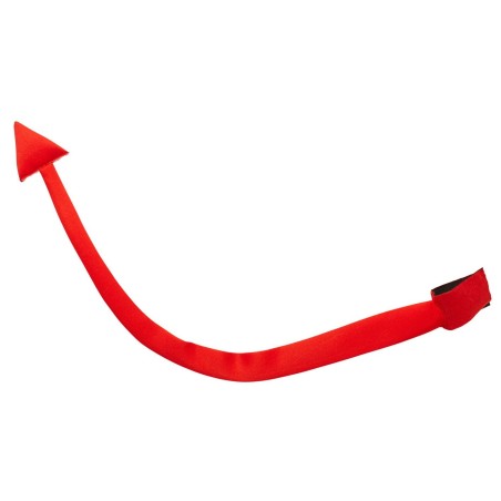 QUEUE DE DIABLE ROUGE FLEXIBLE 88 CM