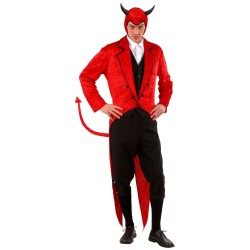 QUEUE DE DIABLE ROUGE FLEXIBLE 88 CM