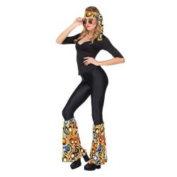 SET 70's BANDEAU ET JAMBIERES BUBLES