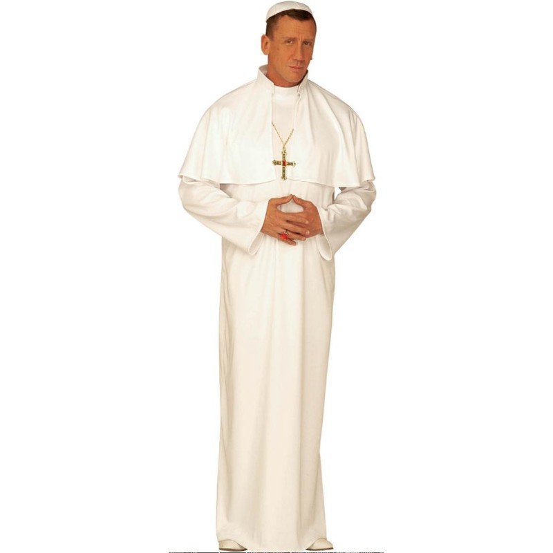DEGUISEMENT SAINT PAPE TAILLE M  TUNIQUE + CAPE + CALOTTE