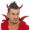 SERRE TETE CORNES DE DIABLE PLASTIQUE ROUGE SERRE TETE CORNES DE DIABLE PLASTIQUE ROUGE
