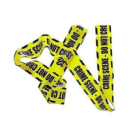 RUBAN DE PROTECTION DE SCENE DE CRIME 7.2 METRES