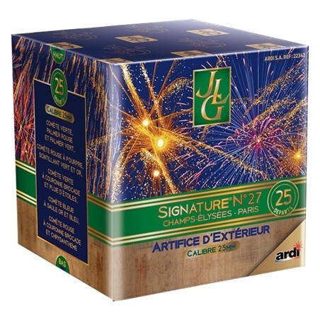 ARTIFICES SIGNATURE 27 CHAMPS ELYSEES