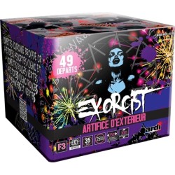 BATTERIE FEU D'ARTIFICE EXORCIST 49 DEPART