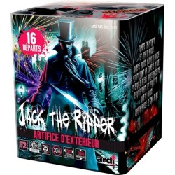 BATTERIE FEU D'ARTIFICE JACK THE RIPPER 16 DEPARTS