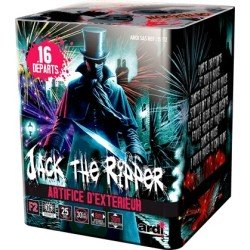 BATTERIE FEU D'ARTIFICE JACK THE RIPPER 16 DEPARTS 