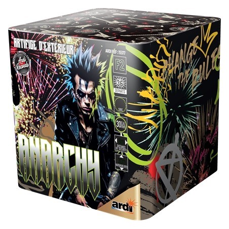 BATTERIE FEU D'ARTIFICE ANARCHY 36 DEPARTS 