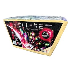 BATTERIE FEU D'ARTIFICE ECLIPSE 64 DEPARTS