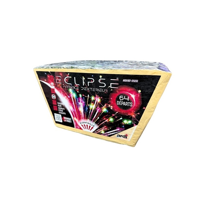 BATTERIE FEU D'ARTIFICE ECLIPSE 64 DEPARTS   BATTERIE FEU D'ARTIFICE ECLIPSE 64 DEPARTS