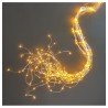 CASCADE DE GUIRLANDES 20 FILS LED X 20 LEDS GOLD OU OR