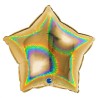 BALLON METALLIQUE ETOILE 46 CM HOLOGRAPHIC GLITTER GOLD 5 BALLON METALLIQUE ETOILE 46 CM HOLOGRAPHIC GLITTER GOLD 5