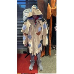 DEGUISEMENT MANTEAU A CAPUCHE MEDIEVAL OU EPOUVANTAIL TAILLE UNIQUE