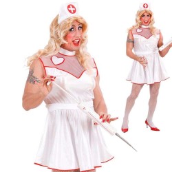 DEGUISEMENT INFIRMIERE HOMME TAILLE XL