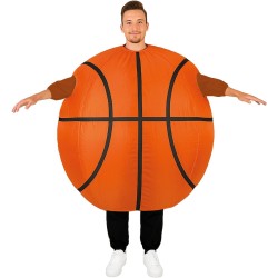 DEGUISEMENT GONFLABLE BALLON DE BASKET TAILLE UNIQUE