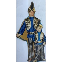 DEGUISEMENT 1001 NUITS ALADIN BLEU-OR TAILLE 50