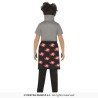 DEGUISEMENT ENFANT NINJA MANGA NARUTO ROUGE NOIR GRIS ET BLANC TAILLE 7-9 ANS