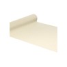 CHEMIN DE TABLE VELOURS COTELE LUISANT BLANC 