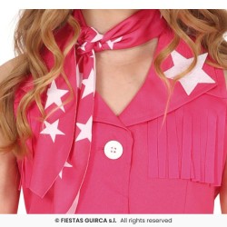 DEGUISEMENT PINK COUNTRY GIRL BARBIE ANNEES 80 TAILLE 10-12 ANS