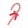 CANDY CANE FOURRURE AVEC NOEUD ET GRELOT 