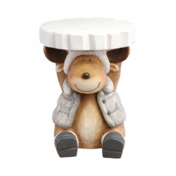 SUPPORT RENNE AVEC FLOCON 