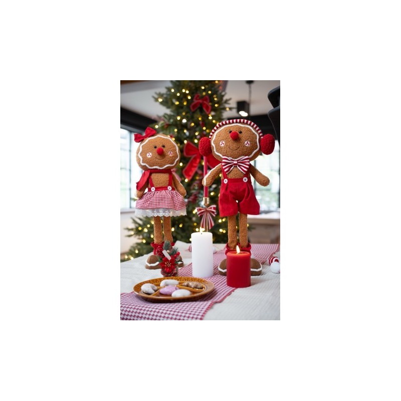 PAIN D'EPICES GINGER JAMBES TELESCOPIQUES 2 MODELES ASSORTIS