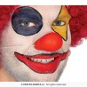 NEZ ROUGE DE CLOWN PLASTIQUE SOUPLE AVEC ELASTIQUE