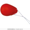NEZ ROUGE DE CLOWN PLASTIQUE SOUPLE AVEC ELASTIQUE