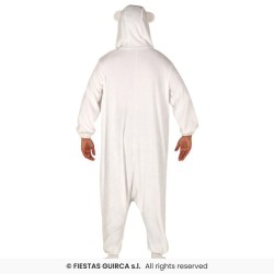 DEGUISEMENT OURS POLAIRE BLANC KIGURUMI TAILLE M