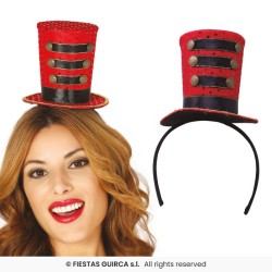 CHAPEAU SERRE TETE ROUGE MADAME LOYAL