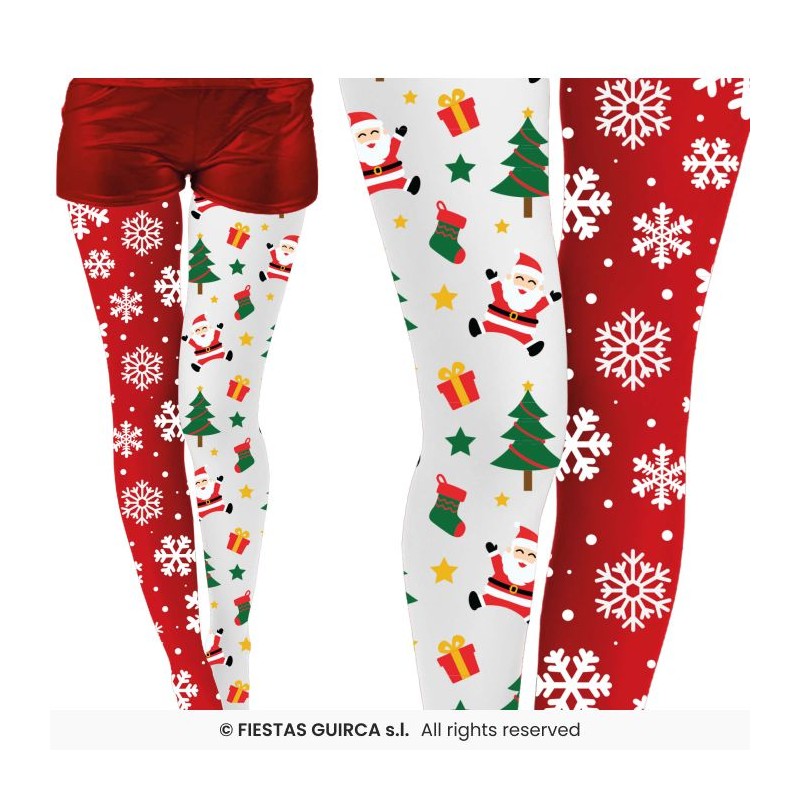 COLLANT DECOR NOEL TAILLE UNIQUE ADULTE