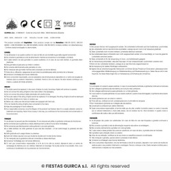 DECORATION RIDEAU LUMINEUX BLANC FROID 2 M DE LARGE X 1.50 M DE HAUT 300 LED