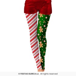 COLLANT DECOR NOEL TAILLE UNIQUE ADULTE