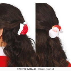 2 PINCES A CHEVEUX DE NOEL 