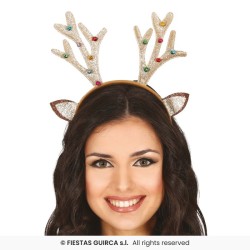 SERRE TETE BOIS DE RENNE OR