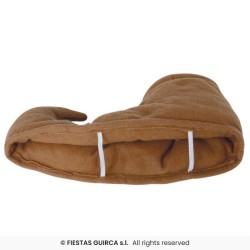 SUR CHAUSSURES OU CHAUSSONS DE LUTIN OU ELF MARRON TAILLE ENFANT