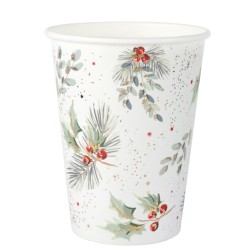 10 GOBELETS BLANC HOUX ETOILE 27 CL 