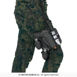 SET MILITAIRE HOLSTER DE JAMBE 2 GRENADES 1 PISTOLET 1 COUTEAU
