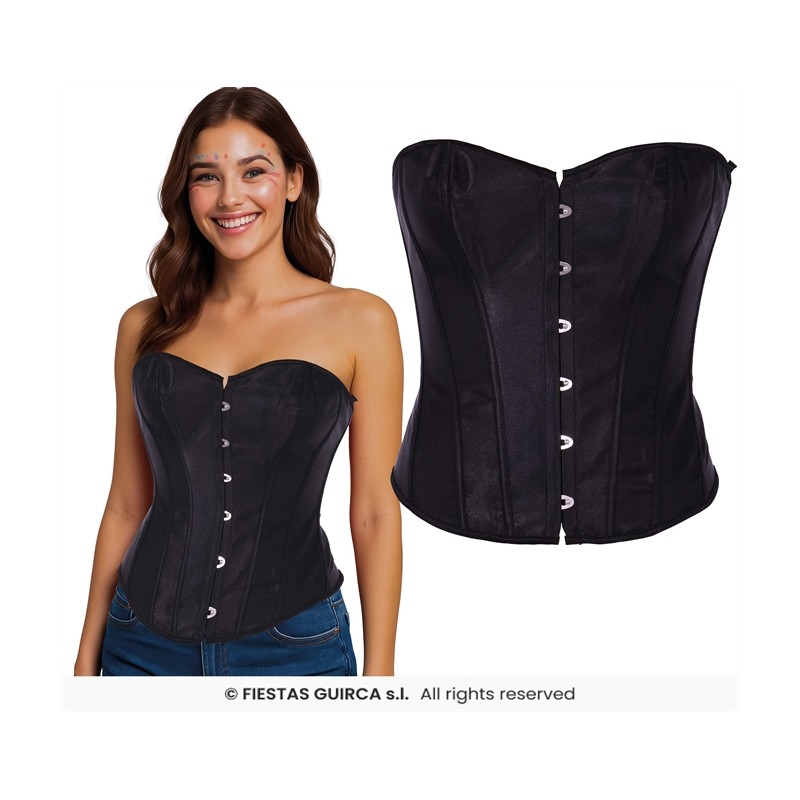 CORSET NOIR TAILLE M