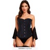CORSET NOIR TAILLE M