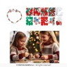 BOITE DE 450 PIECES ET PERLES POUR BRACELETS DE NOEL DIY