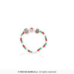 BOITE DE 450 PIECES ET PERLES POUR BRACELETS DE NOEL DIY