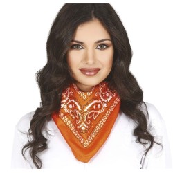 BANDANA COW BOY ORANGE