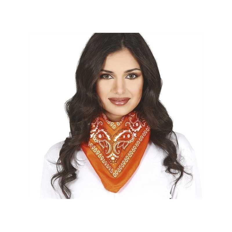 BANDANA COW BOY ORANGE